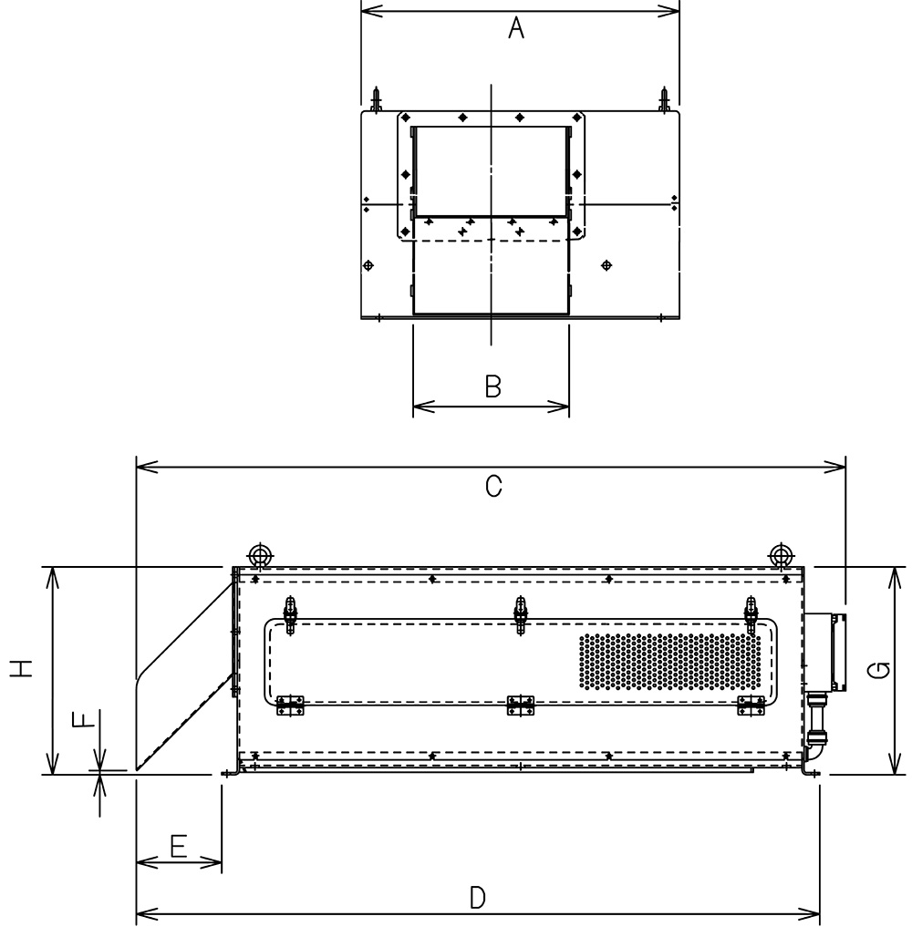 Table of Dimensions of KDS Separator